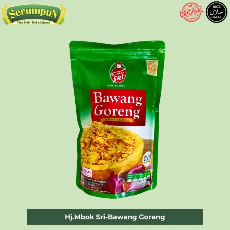

Bawang Goreng Hj Mbok Sri | Bawang Goreng Kemasan | Bawang Goreng | Bawang Goreng Instant