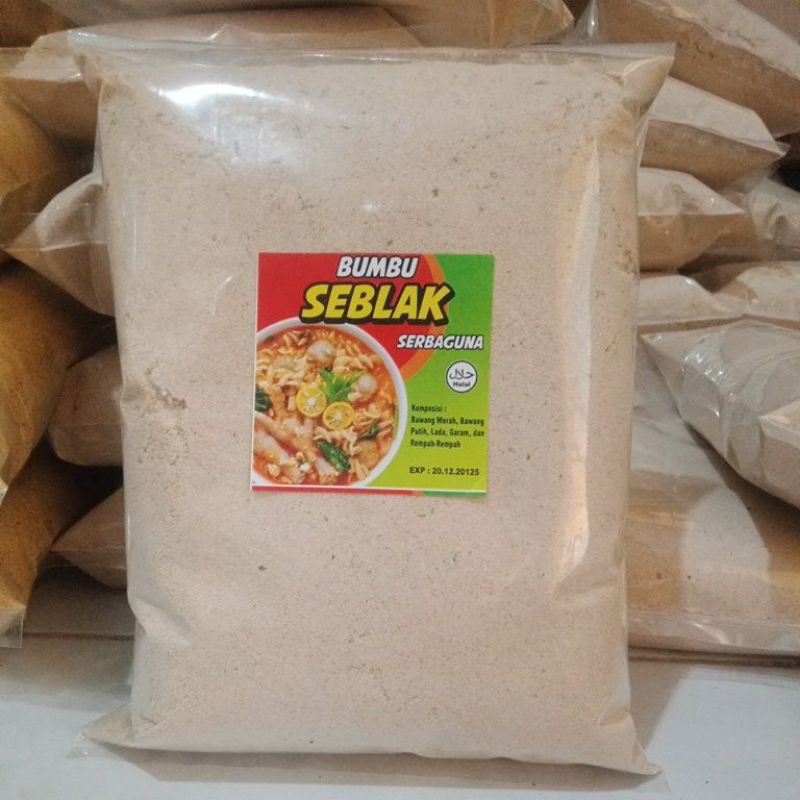 

1kg Bumbu seblak ayam bawang bumbu kuah baso Aci,bumbu kuah seblak,Bumbu instan