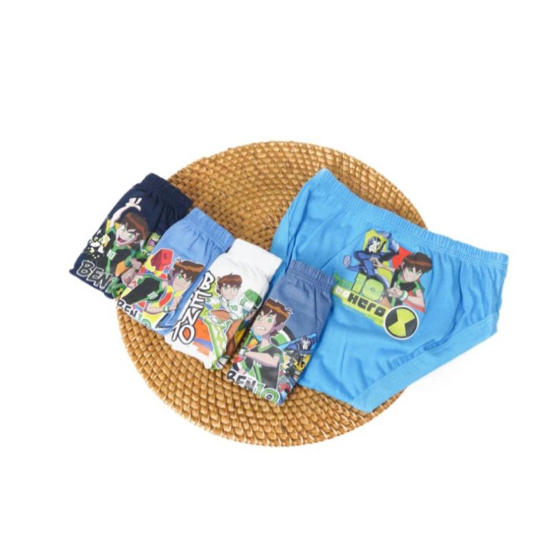 Sempak Cowok set 5pc/Celana dalam Anak Cowok dalam anak cowok 2-14 tahun/Celana dalam segi3/Celana d