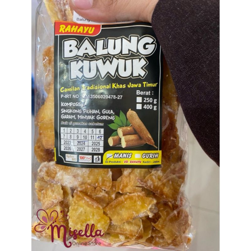 

Keripik Balung Kuwuk Berat 250 Gram