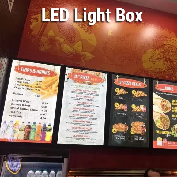 

Light Box Display Frame Poster LED Bingkai Papan Iklan Promosi Bioskop Menu Restoran Rumah Makan Kotak Lampu Reklame Magnetic Acrylic EU Plug 60x80cm EYOU YY-M-02