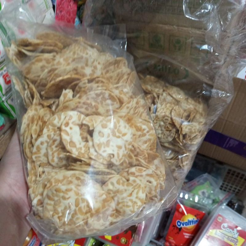 

PROMO KILOAN KERIPIK TEMPE ORIGINAL 500g