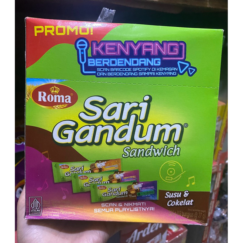

Sari gandum sachet isi 10bks/ box