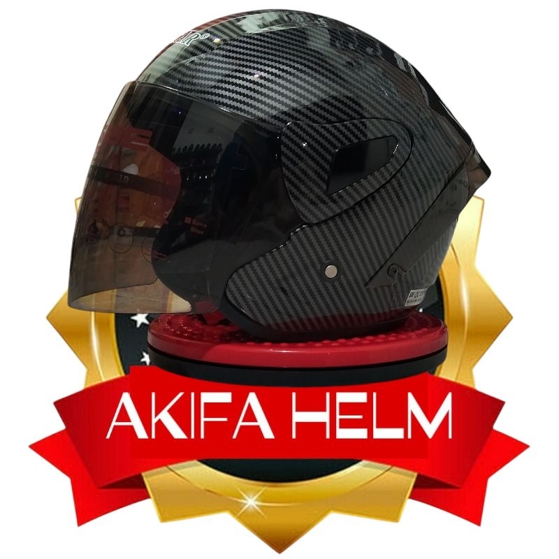 Helm Halface Import Mvstar R-Tech Motif Carbon