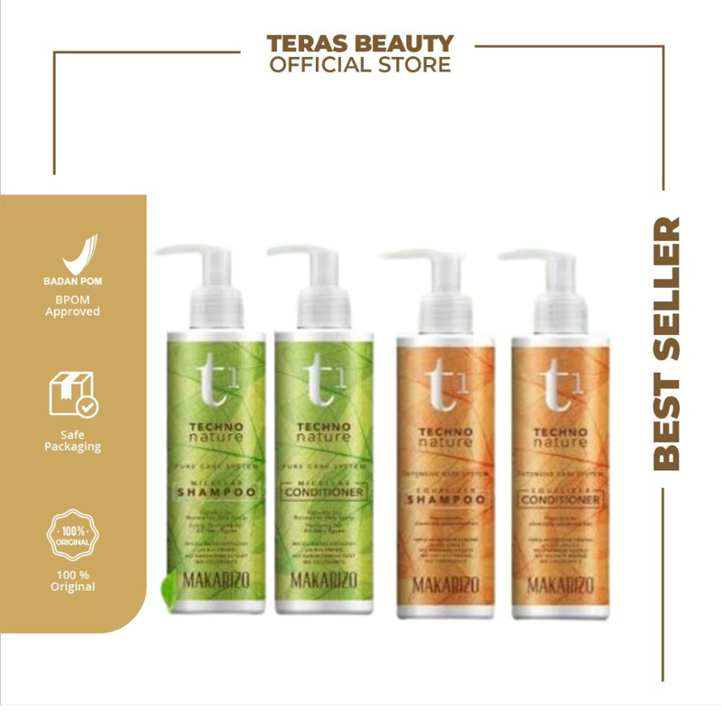 MAKARIZO-Shampoo Techno Nature Non SLS