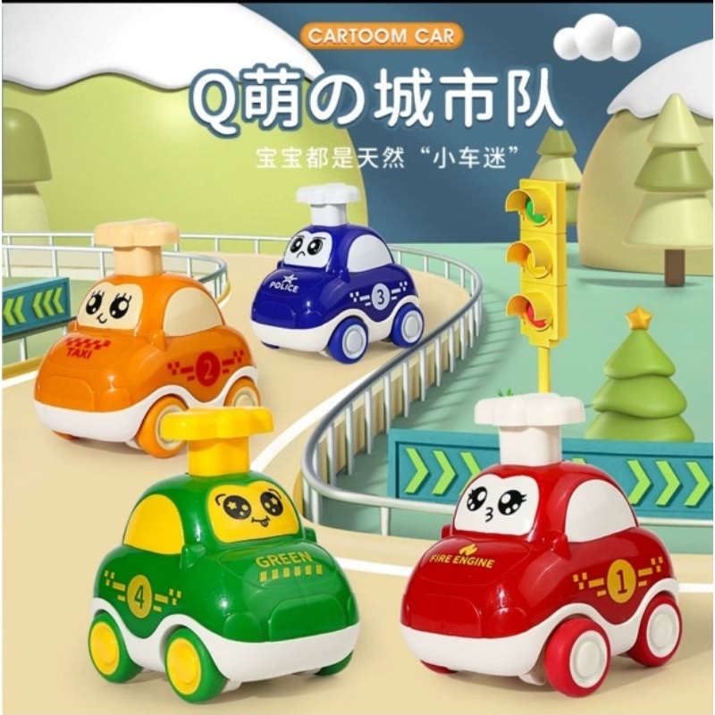 Mainan Anak 1-3 tahun Mainan Anak Mobilan Tanpa Baterai Mainan Anak Berjalan Mobilan