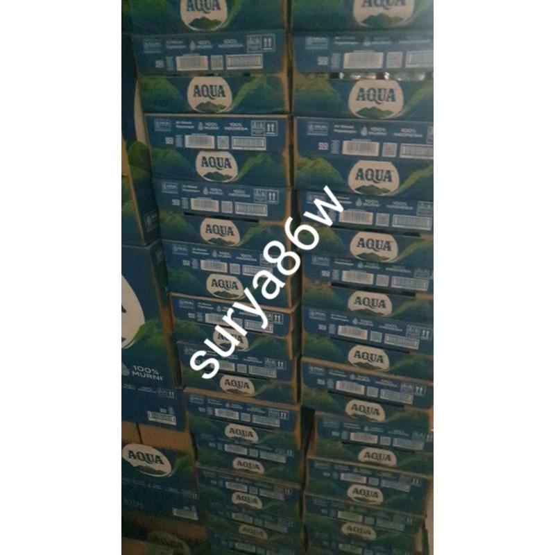 

INSTAN AJA YA ! HRG 1 dos AQUA CUBE 220ML X24 BOTOL AIR MINUM DALAM KEMASAN BOTOL KECIL CUBE