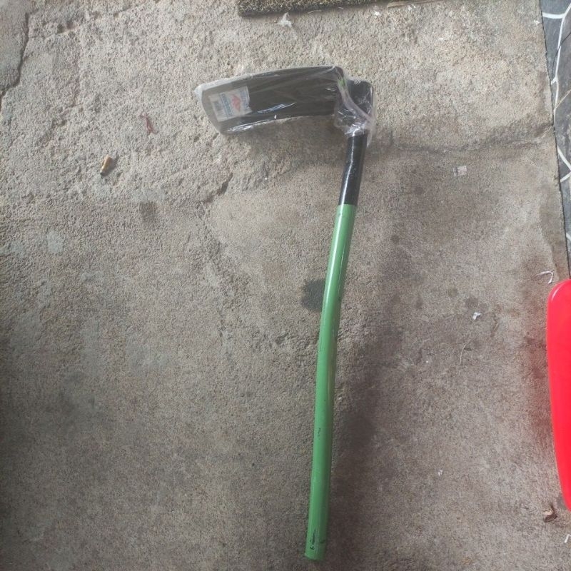 Cangkul + Gagang ( siap pakai ) / pacul + gagang besi /cangkul + gagang ( CANGKUL DENGAN GAGANG )
