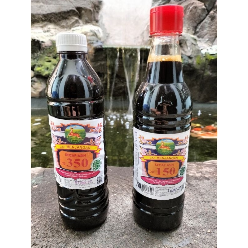 

Kecap asin menjangan no. 150 / no.350- 600ml Ed 2027