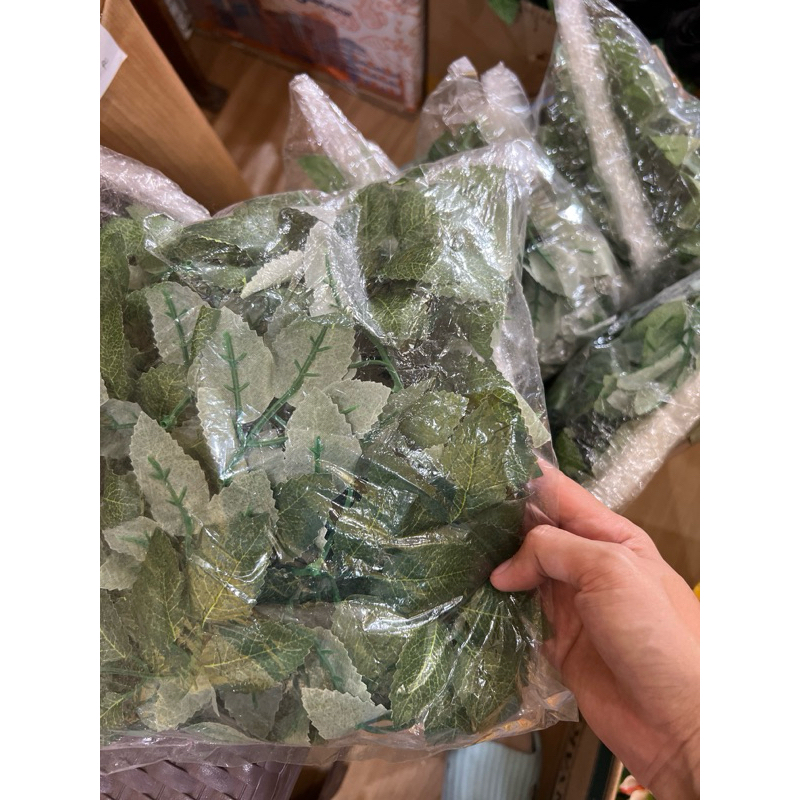 daun mawar artificial grosir isi 50pcs