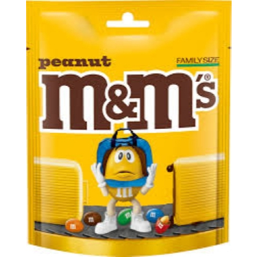 

M&M'S PEANUT CHOCOLATE FAMILY SIZE 330gr