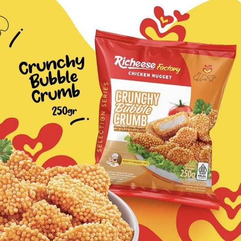 

Richeese Crunchy Bubble Crumb 250 g