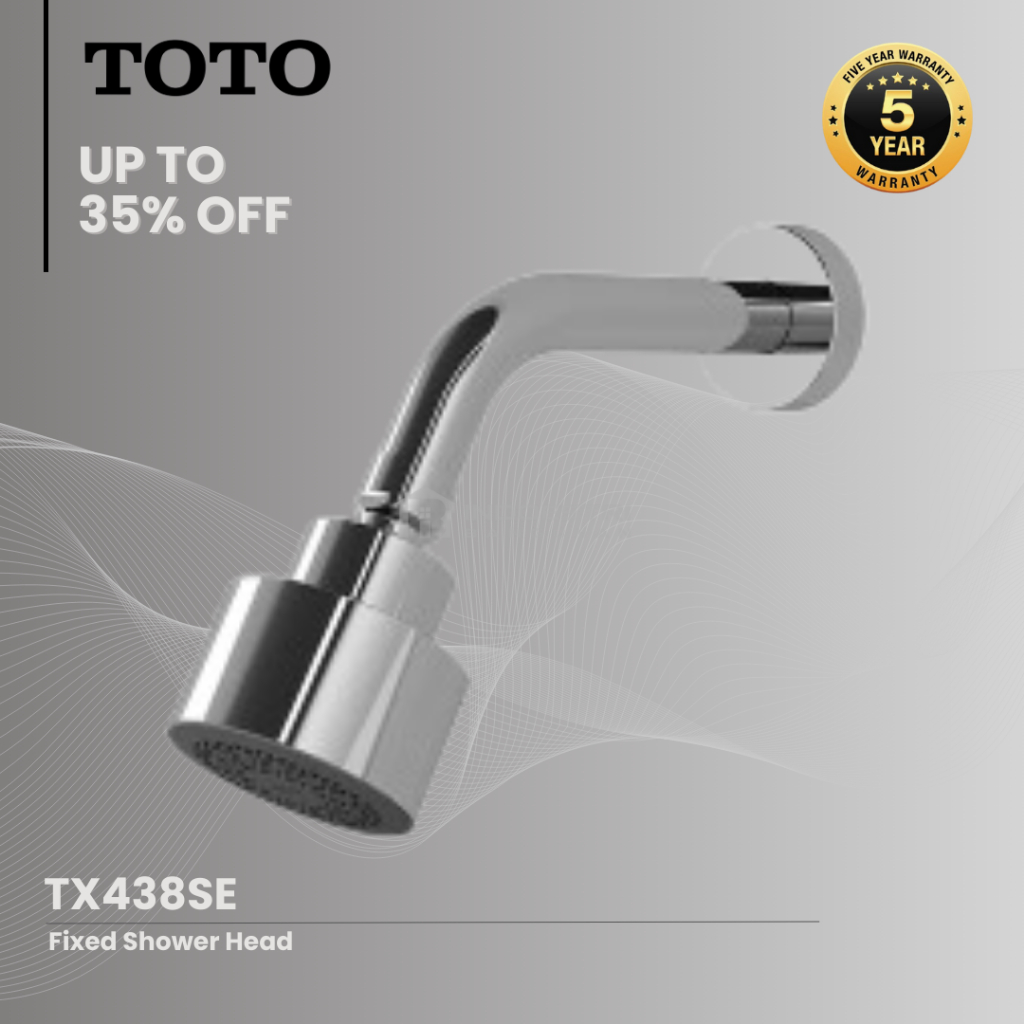 Fixed Shower Head TOTO TX 438 SE / Wall Shower TOTO TX 438 SE