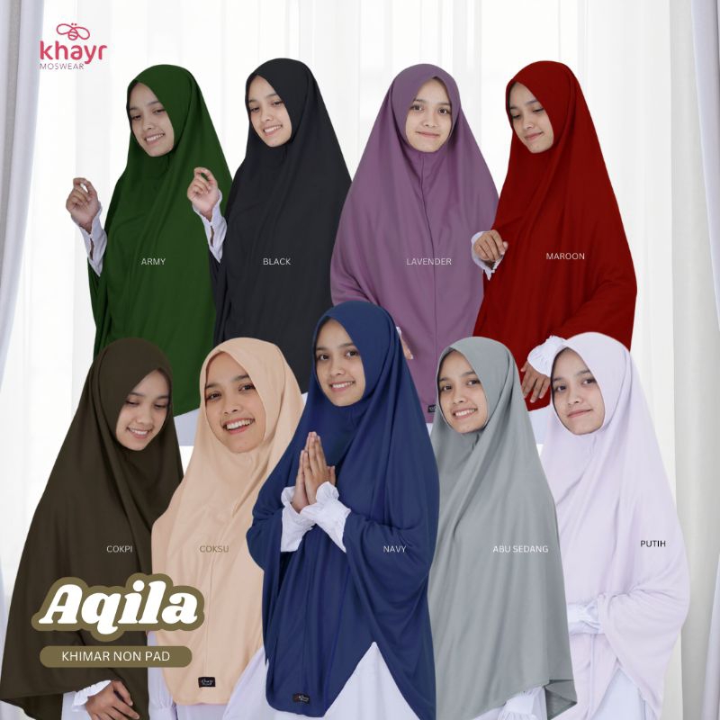Bergo Kaos Non Pet | Aqila Series | Khayr Moswear