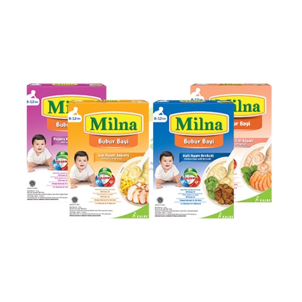 Milna Bubur Bayi 8-12 Bulan120gr Murah