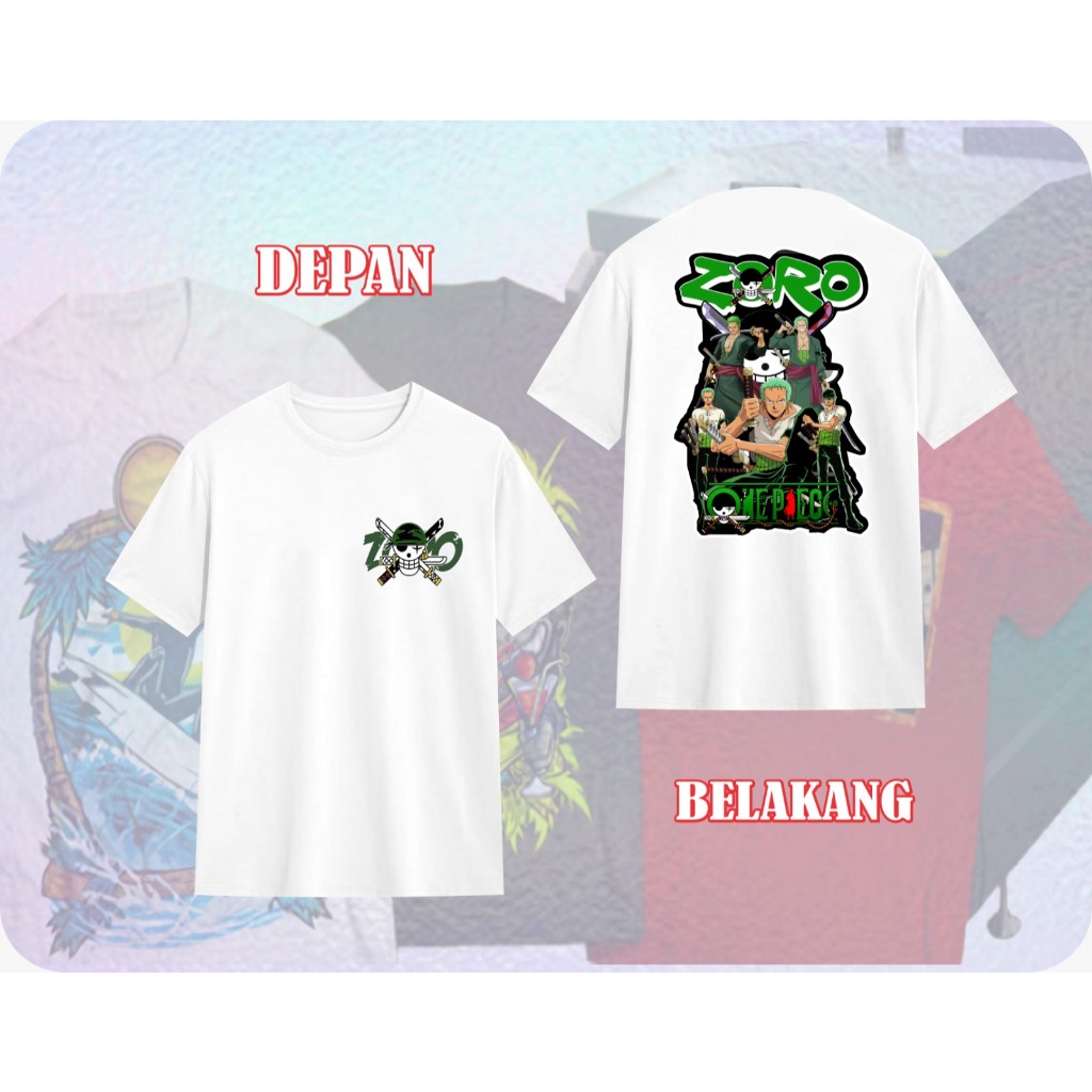 Kaos costum dewasa combed 30's (bisa costum)