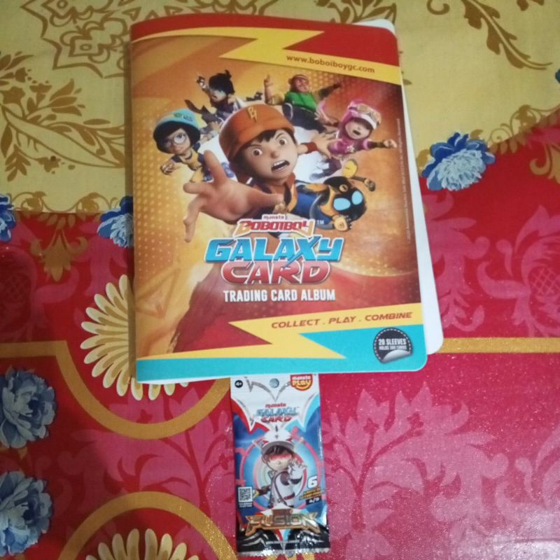 Album Boboiboy galaxy card V2