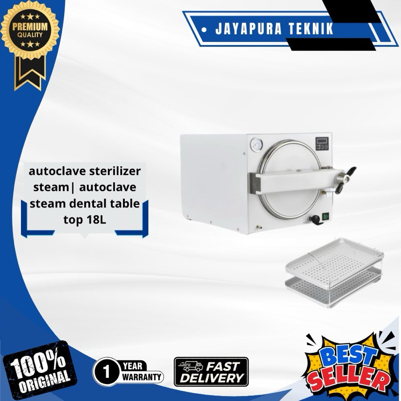 autoclave sterilizer steam| autoclave steam dental table top 18L