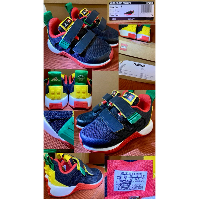 Adidas LEGO Sport CF I Black (Preloved) ORIGINAL