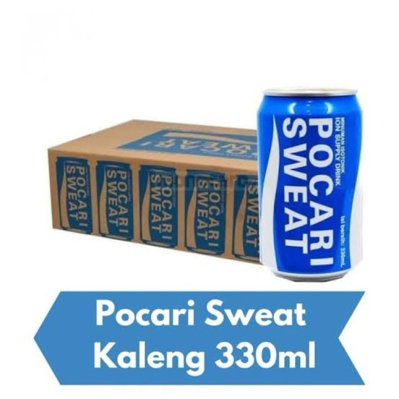 Minuman Pocari Sweat kemasan Botol & Kaleng