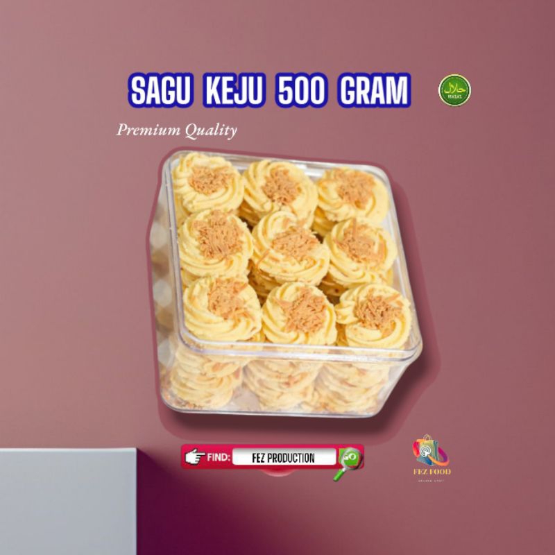 

SAGU KEJU 500 GRAM PREMIUM QUALITY