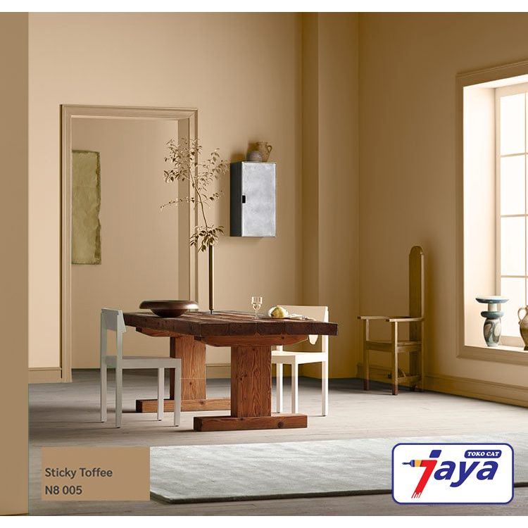 Cat tembok Interior Exterior Avian Sticky Toffee N8 005 / Coklat Aesthetic