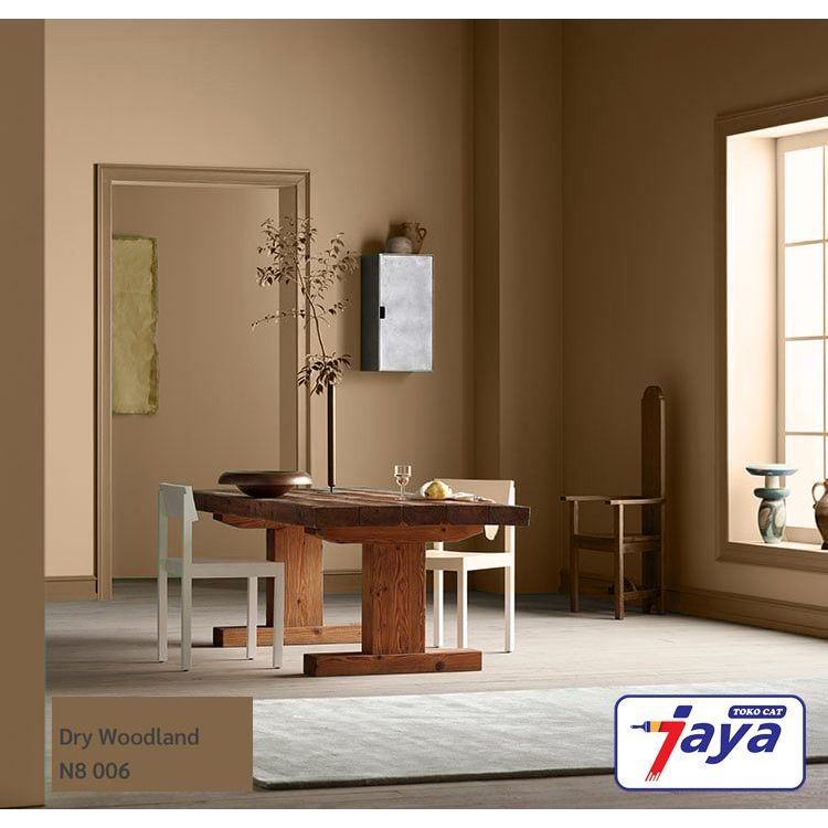 Cat tembok Interior Exterior Avian Dry WoodLand N8 006 / Coklat Aesthetic