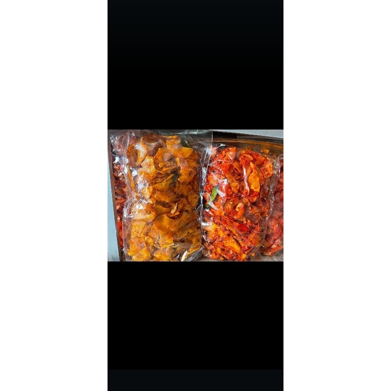 

keripik Sanjay/keripik Lesti/keripik pedas balado/rujak