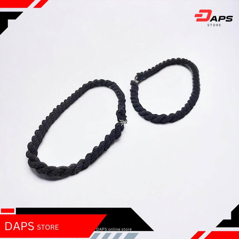 Karet Kaki Hitam-Tali Komando PDL-Karet Gelang-Karet Kaki Celana PDL-Kaos Kaki-Sepatu