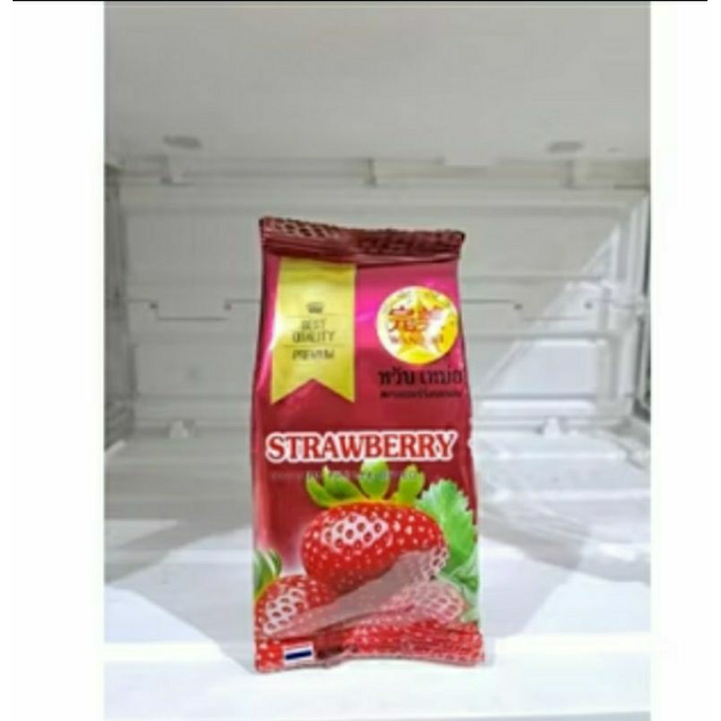 

buah strawberry kering buah asli pekanbaru