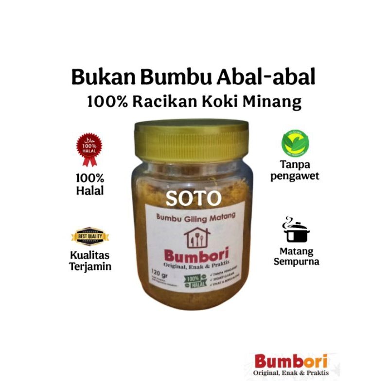 

BUMBORI Bumbu Giling Soto 150 gram