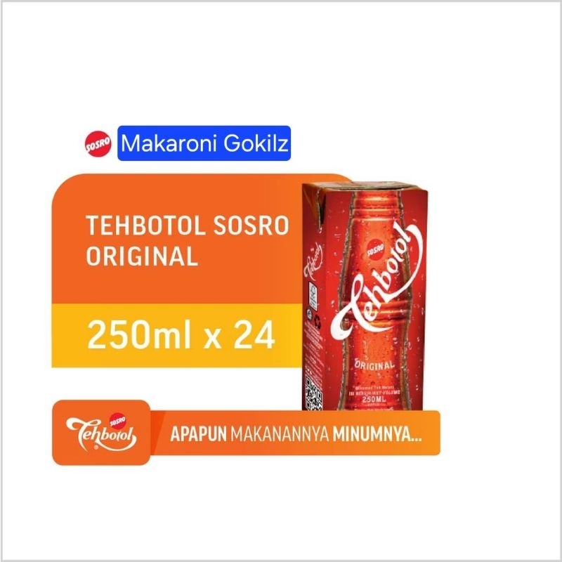 

Teh Botol Kotak Original uk. 250ml (isi 24)