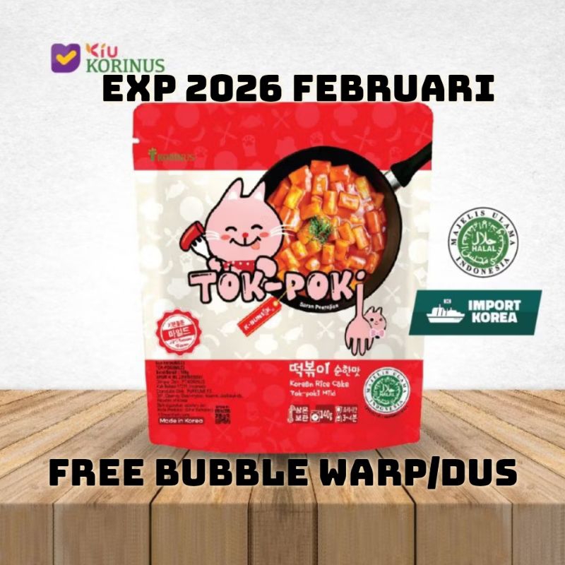 

Korinus K - Bunsik Tokpoki MILD / Tteokbokki / Tok-Poki Instan