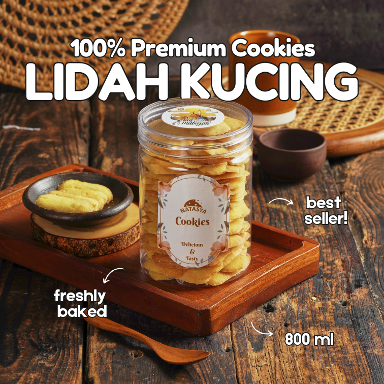 

Cookies | Kue Kering Lidah Kucing – Premium Homemade Parcel Lebaran Idul Fitri