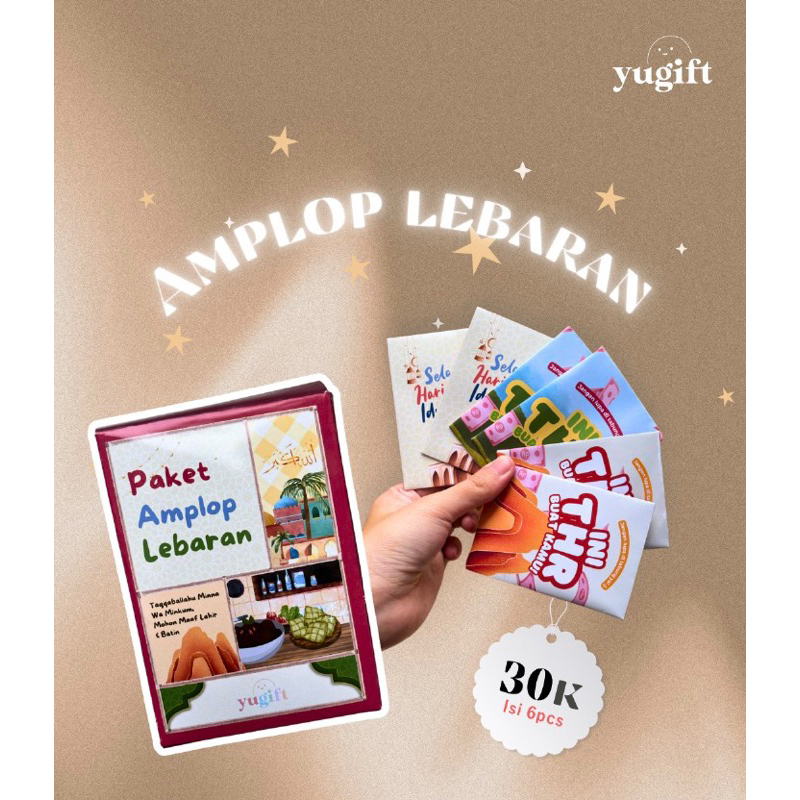 

AMPLOP LEBARAN LUCU - Yugift