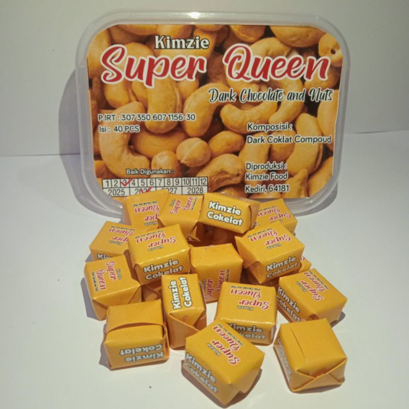 

KimZie Coklat Cube SUPER QUEEN Isi 40 Pcs