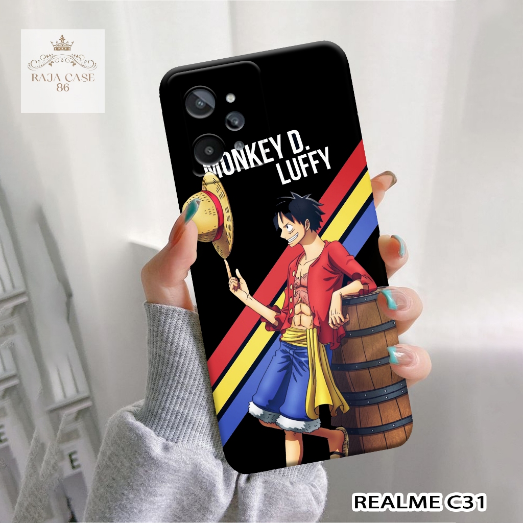 Softcase Realme C31 - Rajacase - Case Realme C31 - Motif Case Anime - Case Realme C31 - Pelindung Hp