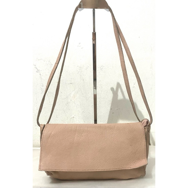 SlingBag BabyPink Kulit Second