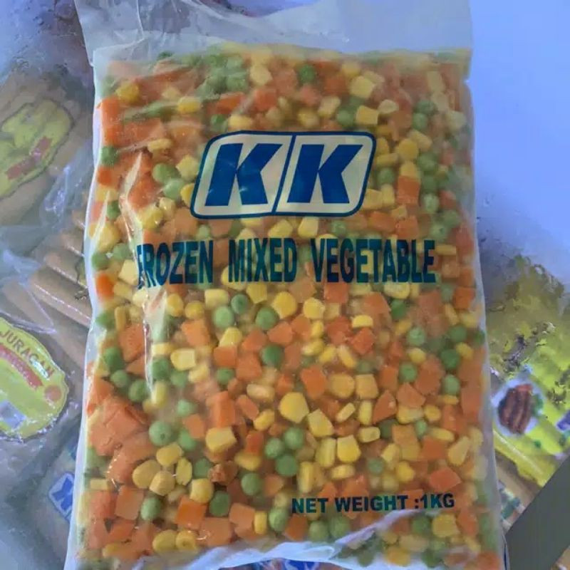 

KK Frozen Mixed Vegetable 1KG