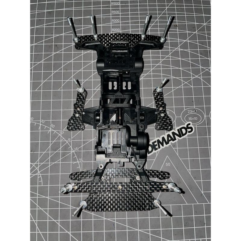 Tamiya Side Damper Class RTR Kosongan ( Chasis Super 2 )