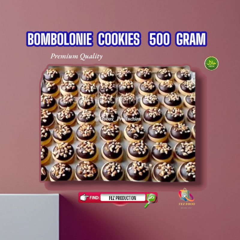 

BOMBOLONIES COOKIES 500 GRAM PREMIUM QUALITY