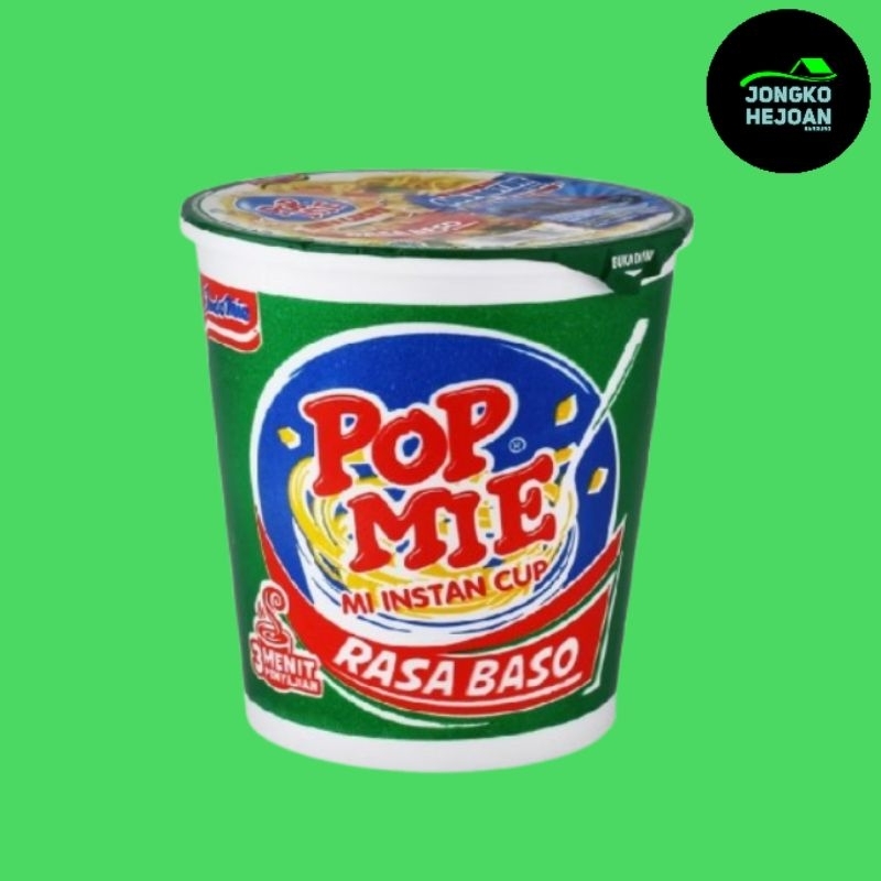 

Pop Mie Instan Cup 75 GR 1 Dus isi 24 Rasa Baso l Rasa Ayam l Mix ( Baso 12 Ayam 12)