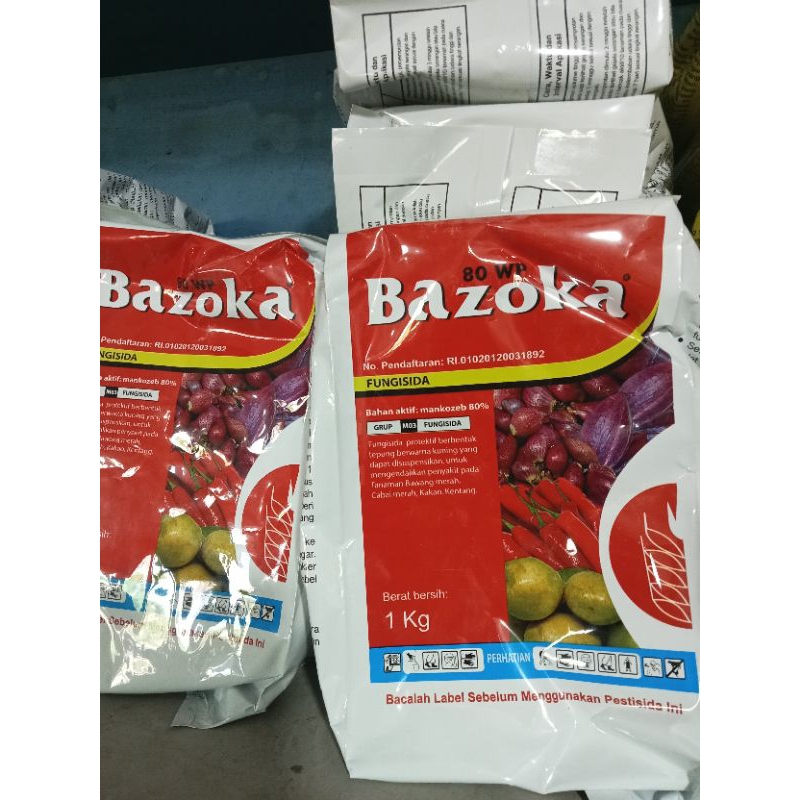 Bazoka 80 WP Fungisida Mankozeb 80 wp 1 kg