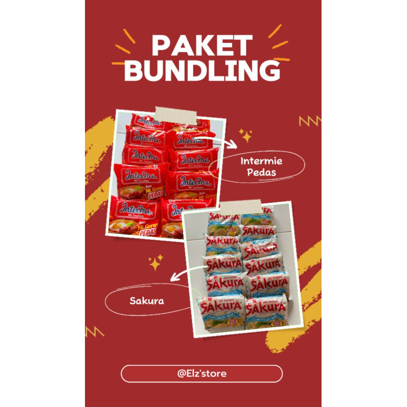 

[ 1 Dus ] Paket Mix Intermi x Sakura Isi 40Pcs