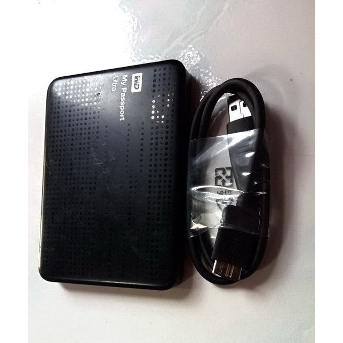 Hardisk External WD My Passport ULTRA 500GB ORI | Ex Counter HP | Pemakaian Rendah | Sentinel 100%