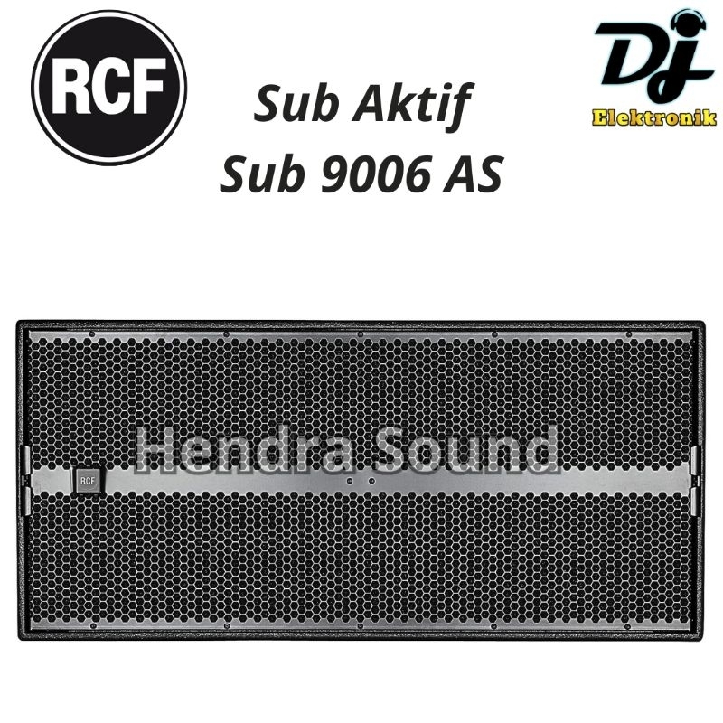 RCF ● SUB 9006 AS / SUB9006 AS - Speaker Subwoofer Aktif 18 inch × 2 (ORI ITALY)
