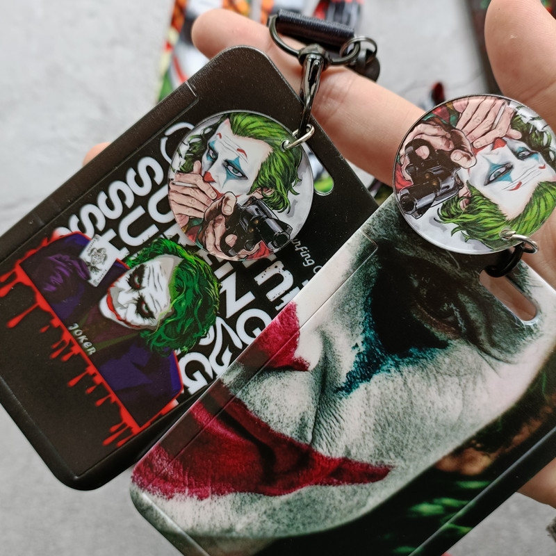 

Lanyard JOKER Card Holder - Tempat Kartu ID, Pelajar, Transportasi & Akses dengan Tali Leher