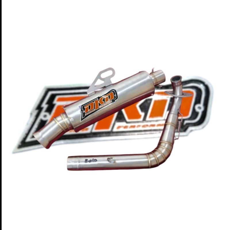 Knalpot SALEMBA CEKLIST Corong MedwickOriginal DKD RACING PERFORMA Fullsistem motor Beat Mio Sporty 
