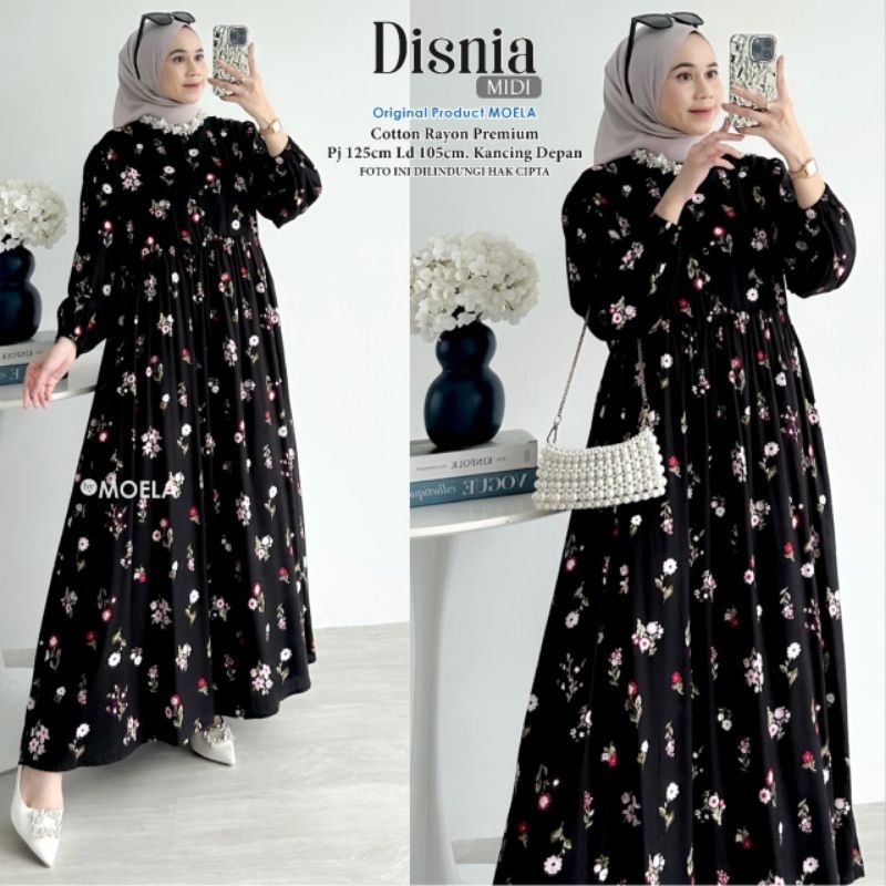 Disnia Midi By Moela || Gamis