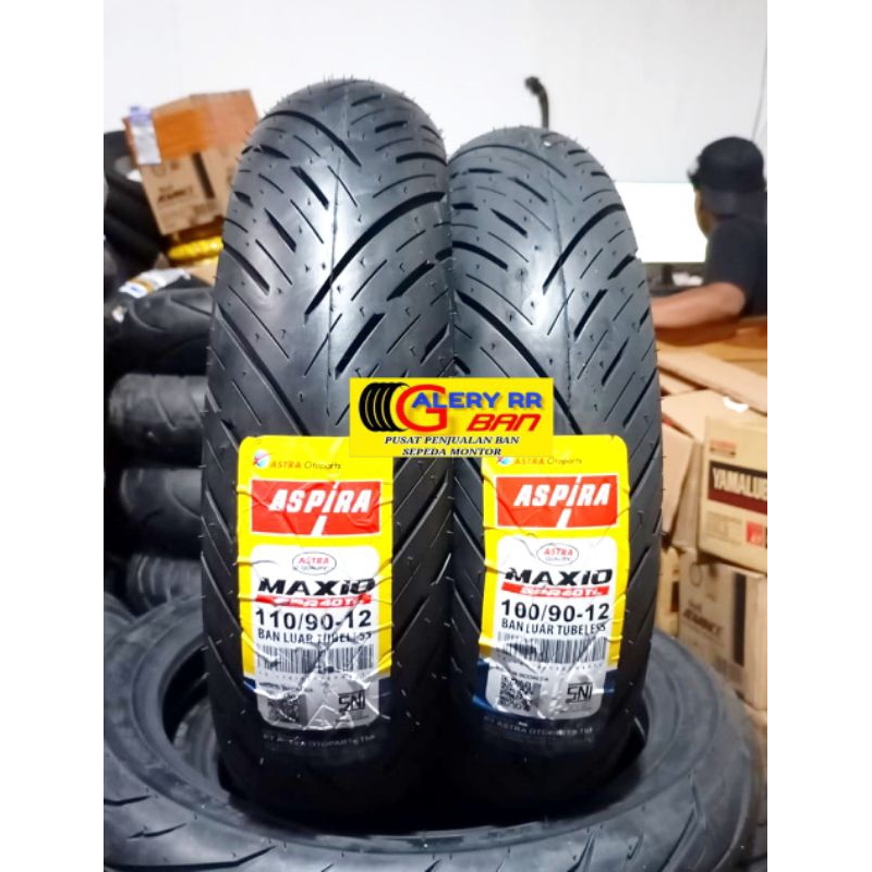 Ban matic Scoopy Aspira spr40tl 100/90-12 ban 110/90-12 tubeless ban matic ring 12 ban metic tubles 